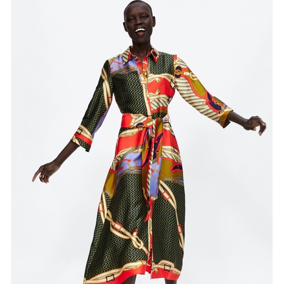 Tunic Dress with Belt
